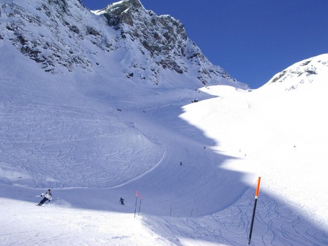 Olen a metà pista